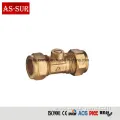 Aluminium Level Handle Brass Ball Valve as-BV039